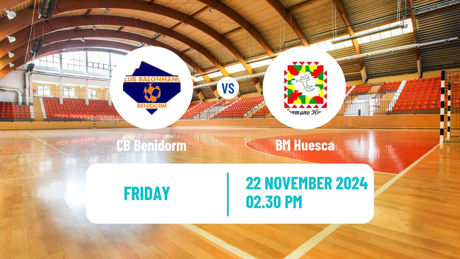 Handball Spanish Liga ASOBAL Benidorm - BM Huesca