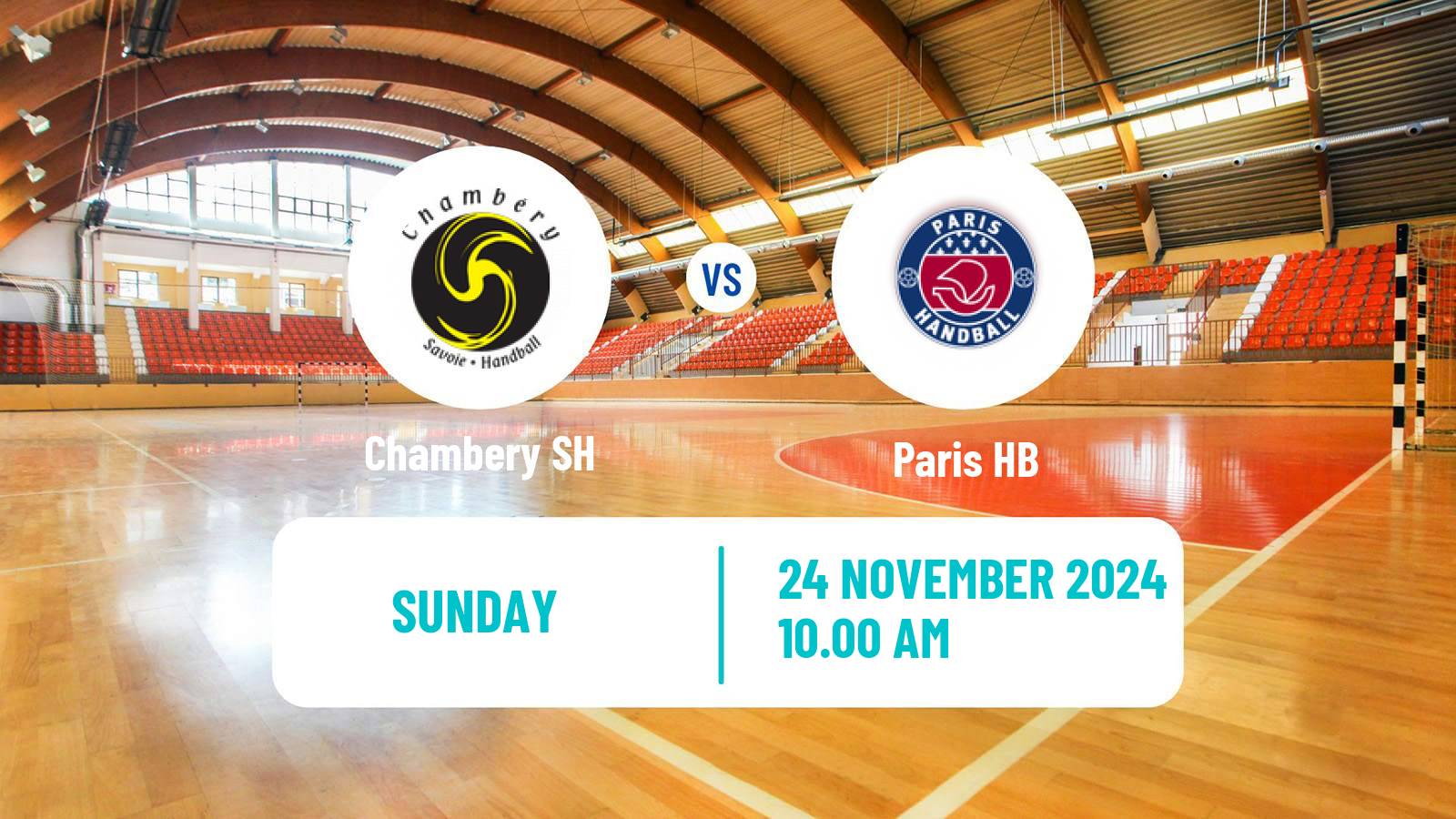 Handball French Starligue Handball Chambery SH - Paris