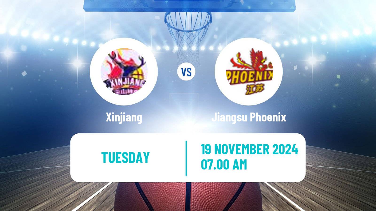 Basketball WCBA Xinjiang - Jiangsu Phoenix