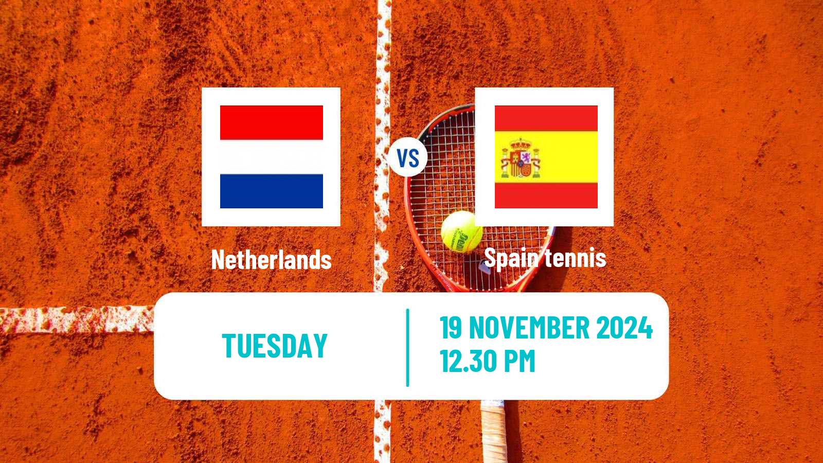 Tennis Davis Cup - World Group Teams Netherlands - Spain