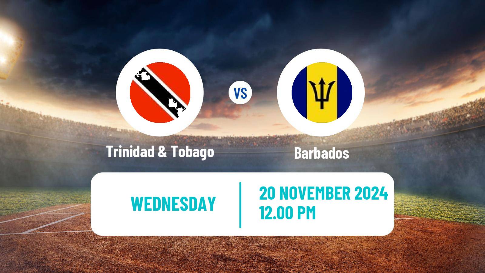 Cricket Super50 Trinidad & Tobago - Barbados