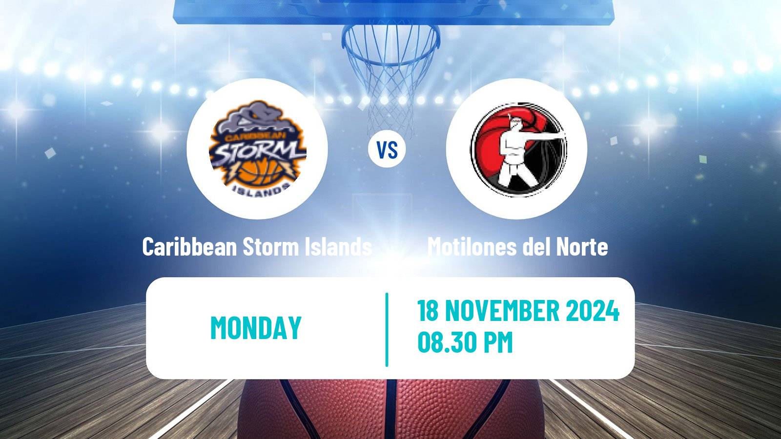 Basketball Colombian LBP Basketball Caribbean Storm Islands - Motilones del Norte