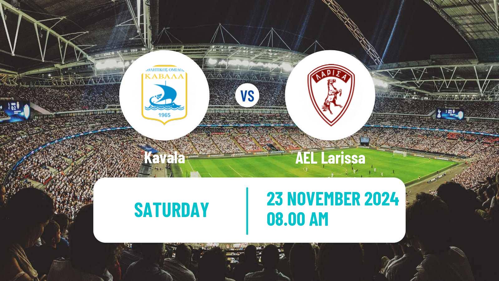 Soccer Greek Super League 2 Kavala - AEL Larissa