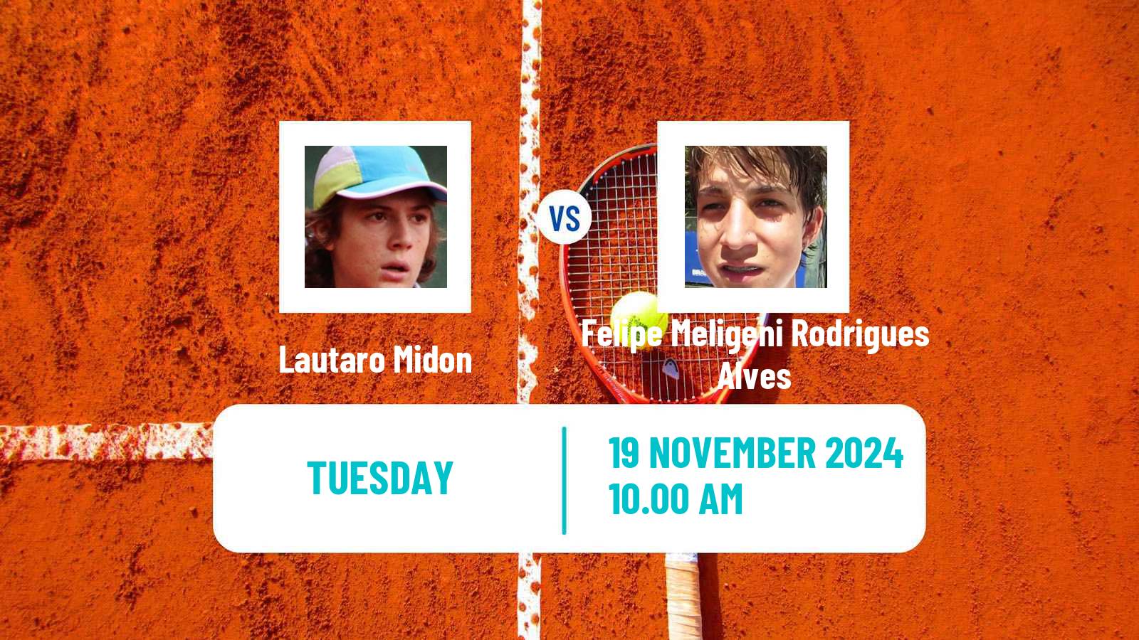 Tennis Sao Paulo 5 Challenger Men Lautaro Midon - Felipe Meligeni Rodrigues Alves