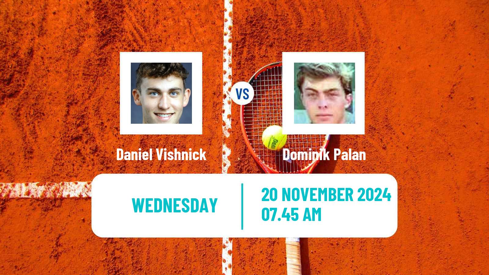 Tennis ITF M15 Luanda Men Daniel Vishnick - Dominik Palan