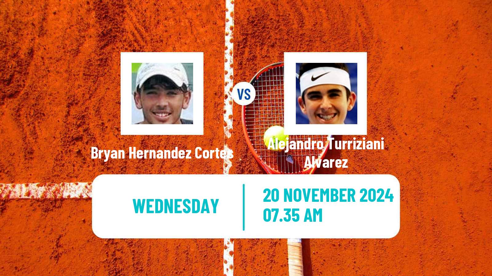 Tennis ITF M15 Alcala De Henares Men Bryan Hernandez Cortes - Alejandro Turriziani Alvarez