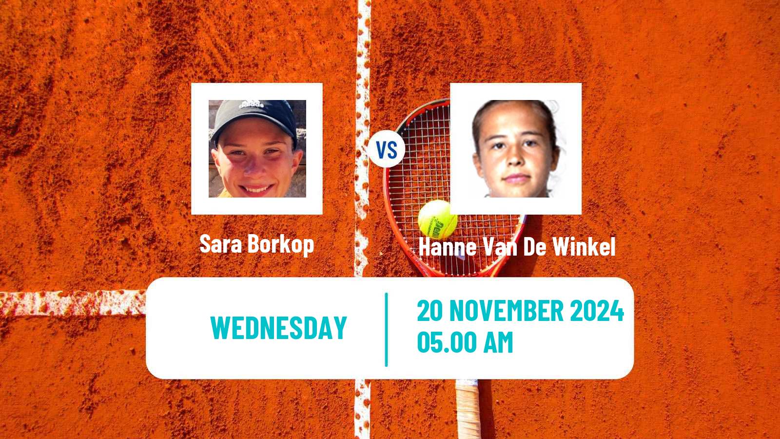 Tennis ITF W35 Lousada Women Sara Borkop - Hanne Van De Winkel