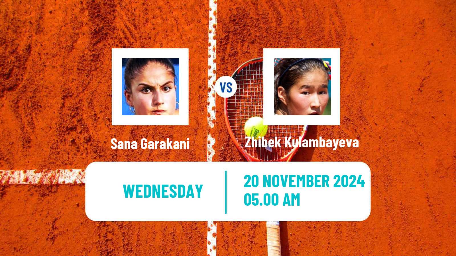 Tennis ITF W35 Lousada Women Sana Garakani - Zhibek Kulambayeva