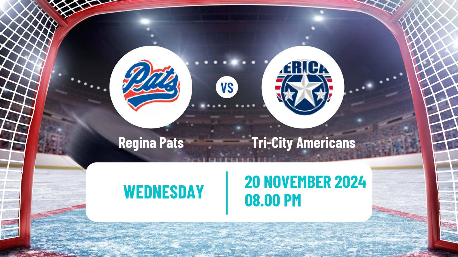 Hockey WHL Regina Pats - Tri-City Americans