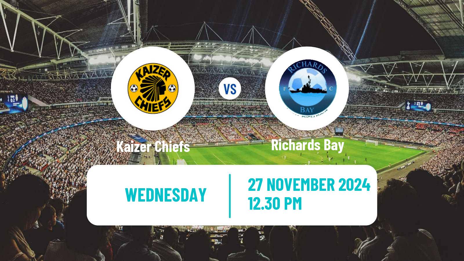 Soccer South African Premier Soccer League Kaizer Chiefs - Richards Bay