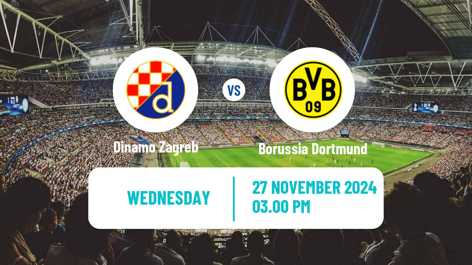 Soccer UEFA Champions League Dinamo Zagreb - Borussia Dortmund