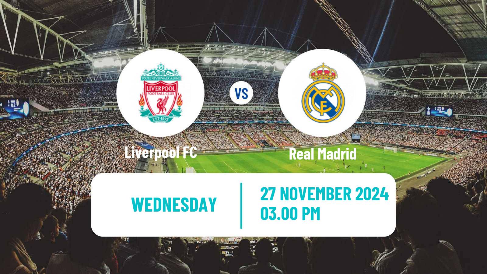 Soccer UEFA Champions League Liverpool - Real Madrid