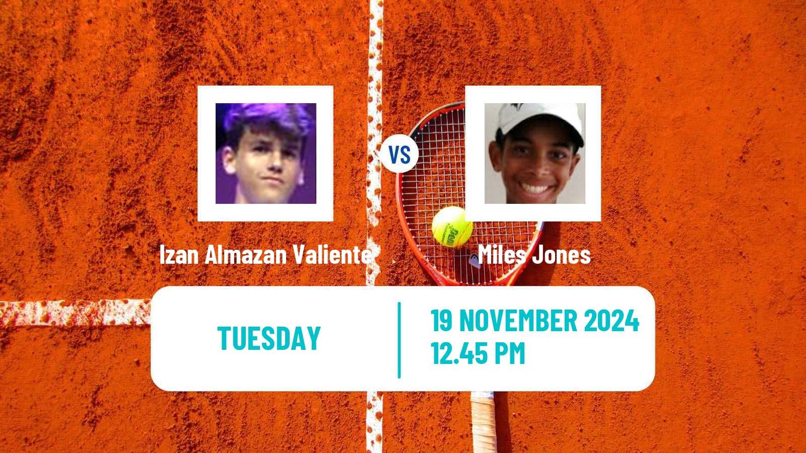 Tennis ITF M15 Santo Domingo 6 Men Izan Almazan Valiente - Miles Jones