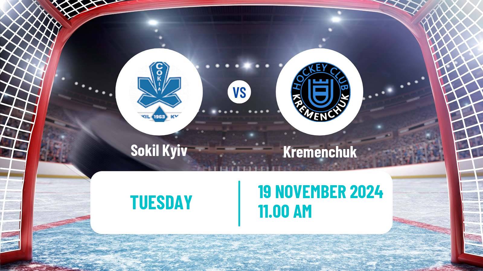 Hockey Ukrainian UHL Sokil Kyiv - Kremenchuk