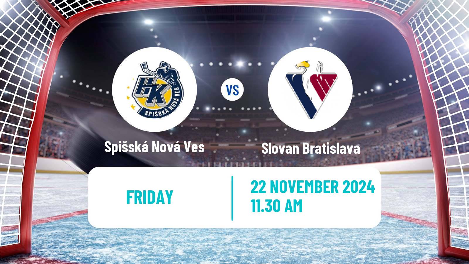 Hockey Slovak Extraliga Spišská Nová Ves - Slovan Bratislava