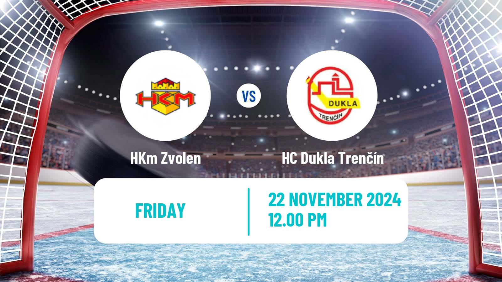 Hockey Slovak Extraliga Zvolen - HC Dukla Trenčín