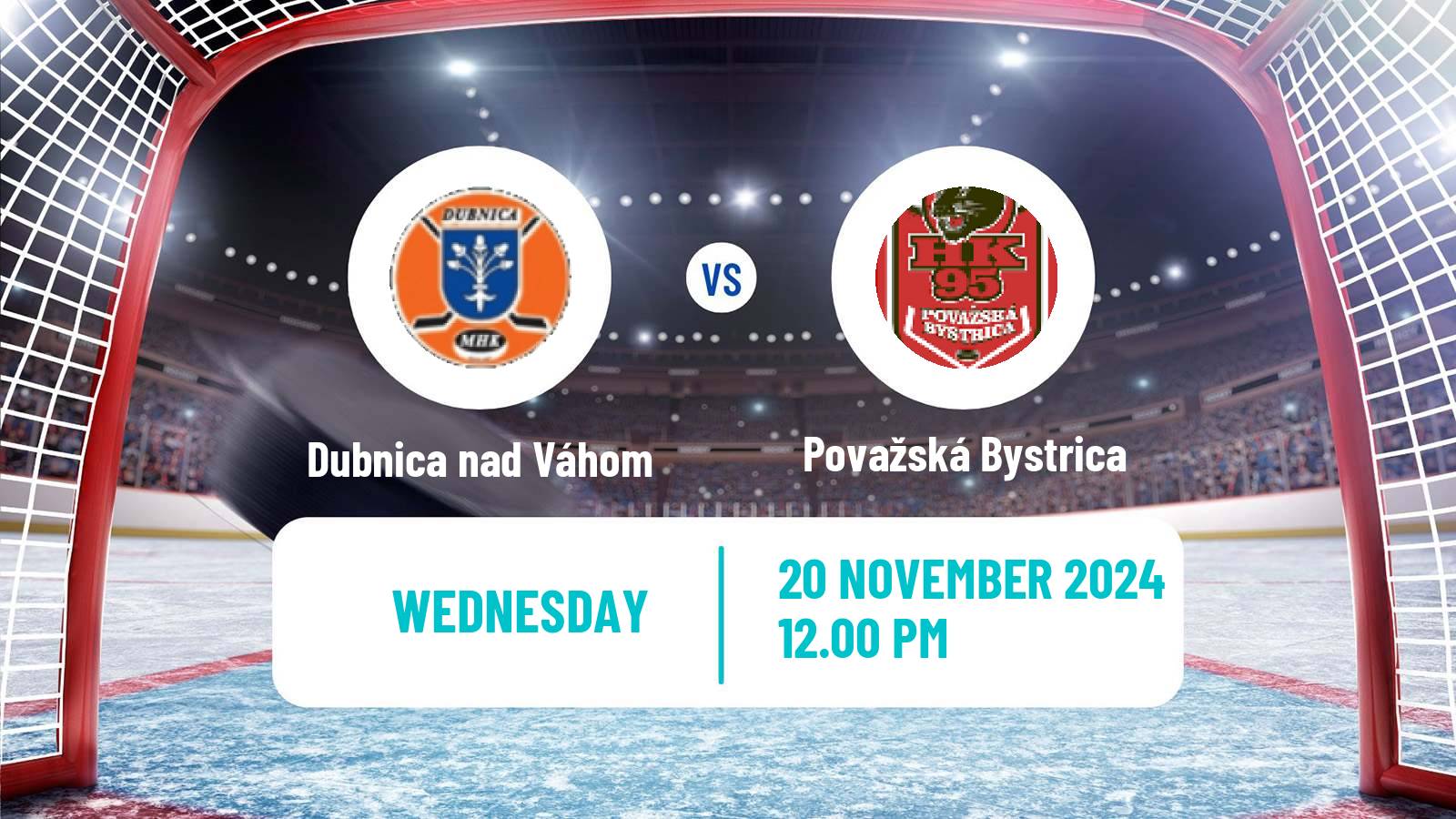 Hockey Slovak 1 Liga Hockey Dubnica nad Váhom - Považská Bystrica