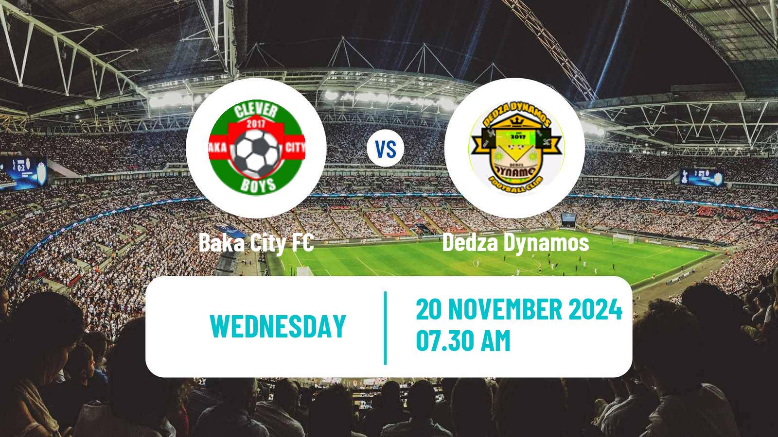 Soccer Malawi Premier Division Baka City - Dedza Dynamos