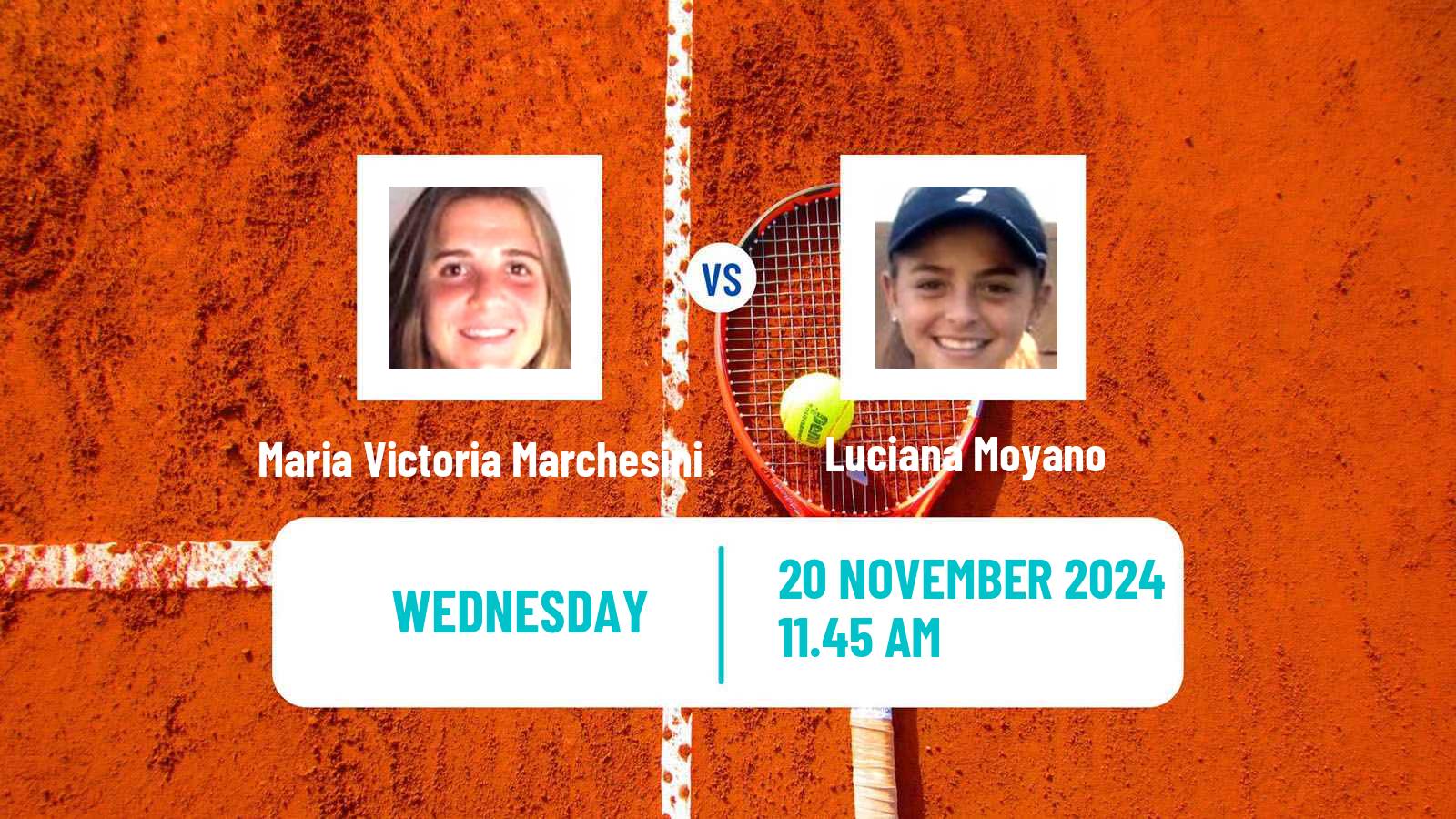 Tennis ITF W15 Cordoba 2 Women Maria Victoria Marchesini - Luciana Moyano