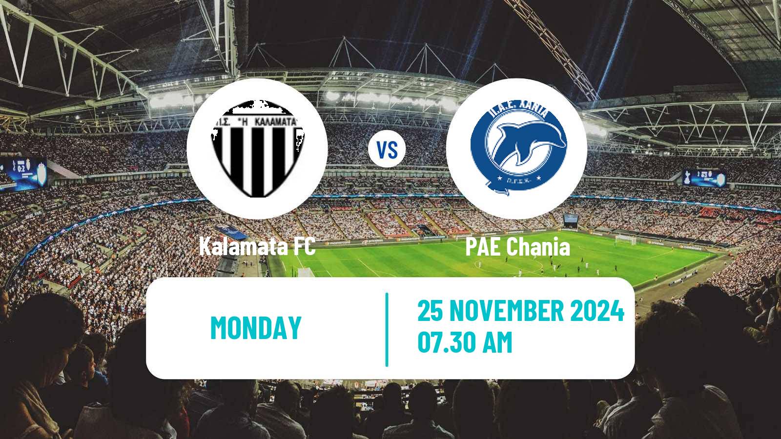 Soccer Greek Super League 2 Kalamata - PAE Chania