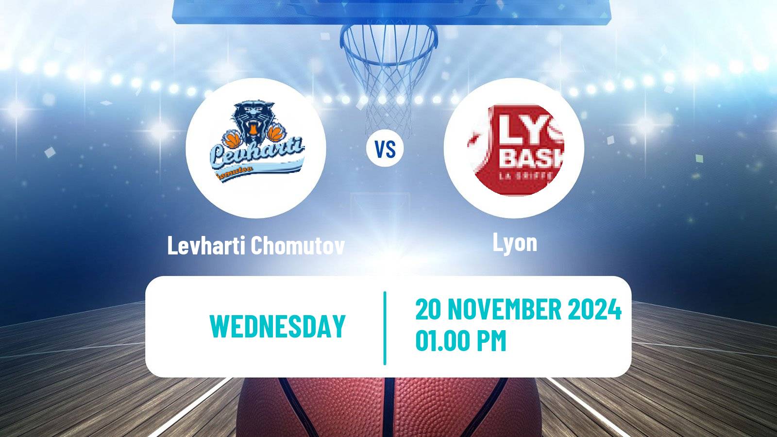 Basketball Eurocup Women Levharti Chomutov - Lyon