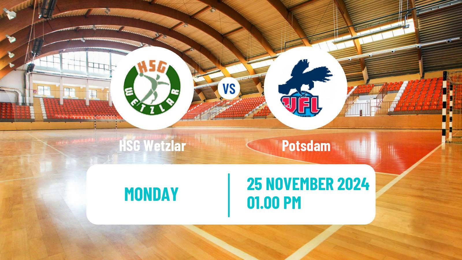 Handball German Bundesliga Handball HSG Wetzlar - Potsdam