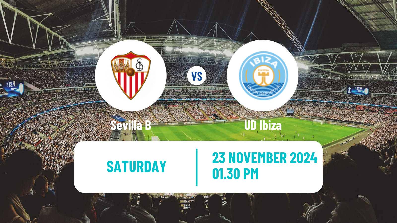 Soccer Spanish Primera RFEF Group 2 Sevilla B - Ibiza