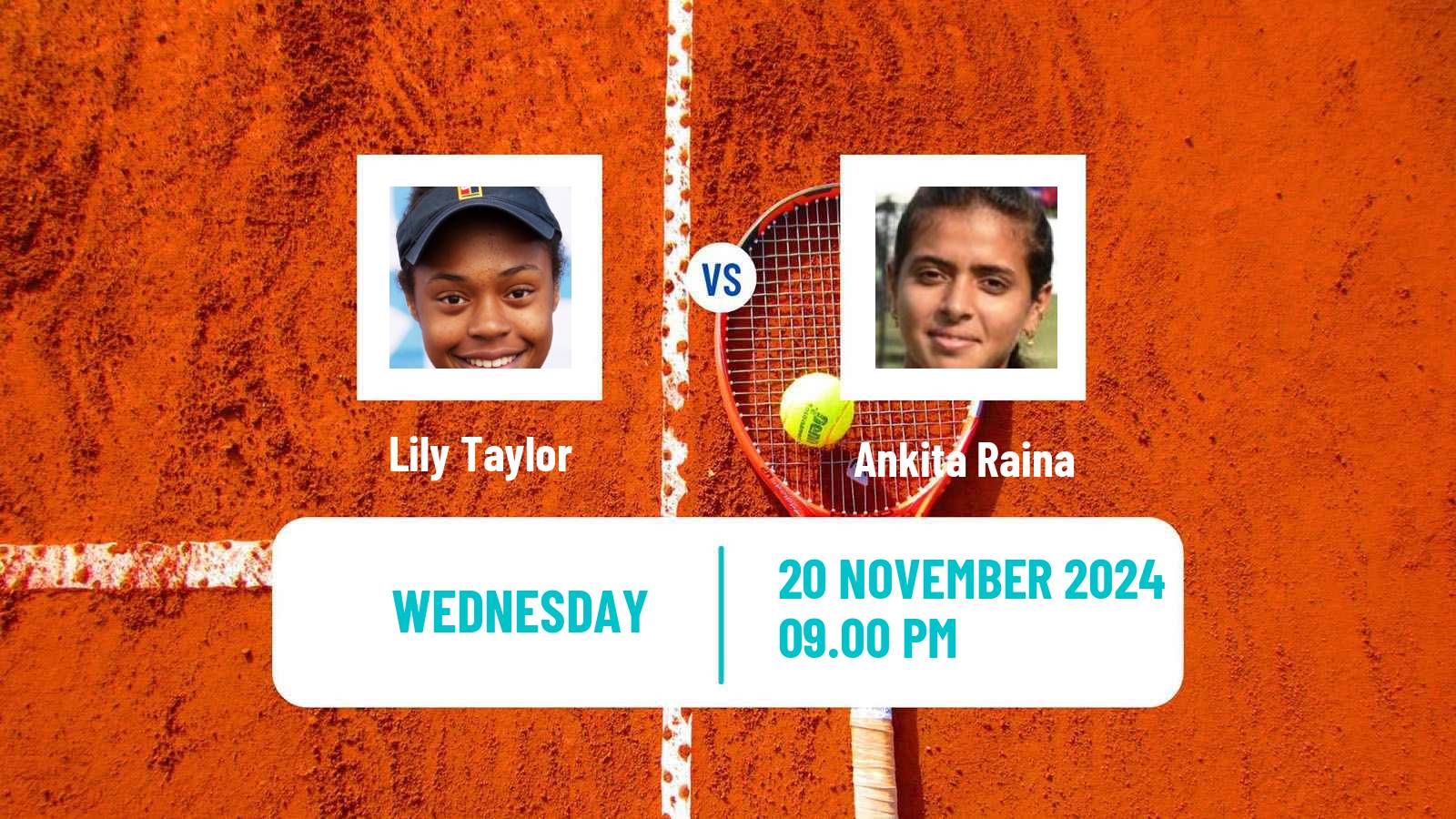 Tennis ITF W50 Caloundra Women Lily Taylor - Ankita Raina