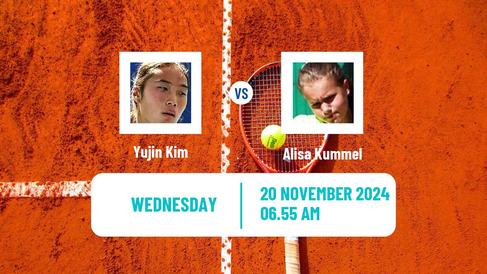 Tennis ITF W15 Sharm Elsheikh 19 Women 2024 Yujin Kim - Alisa Kummel