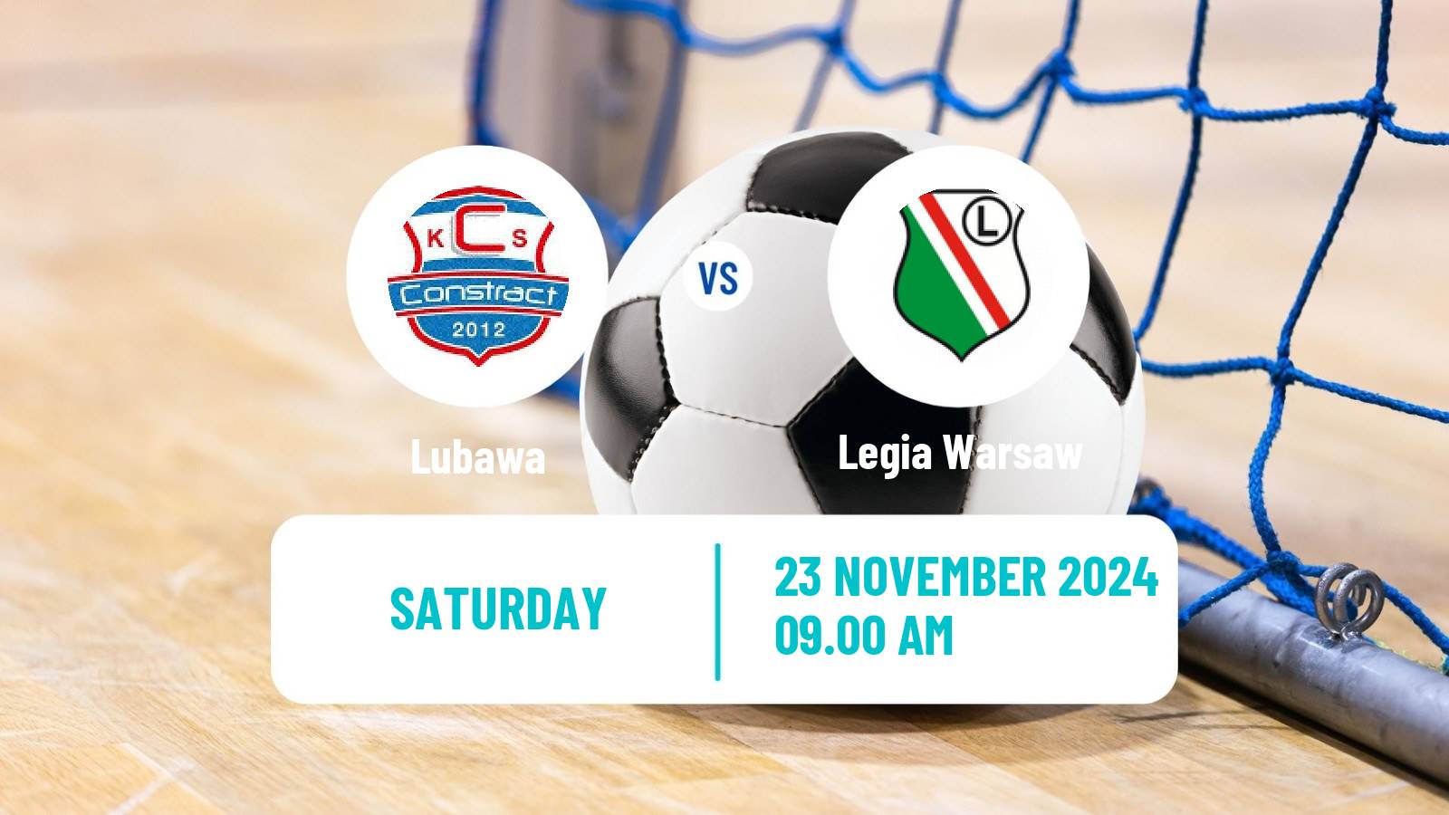 Futsal Polish Ekstraklasa Futsal Lubawa - Legia Warsaw