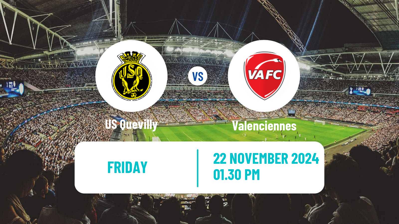 Soccer French National League Quevilly - Valenciennes