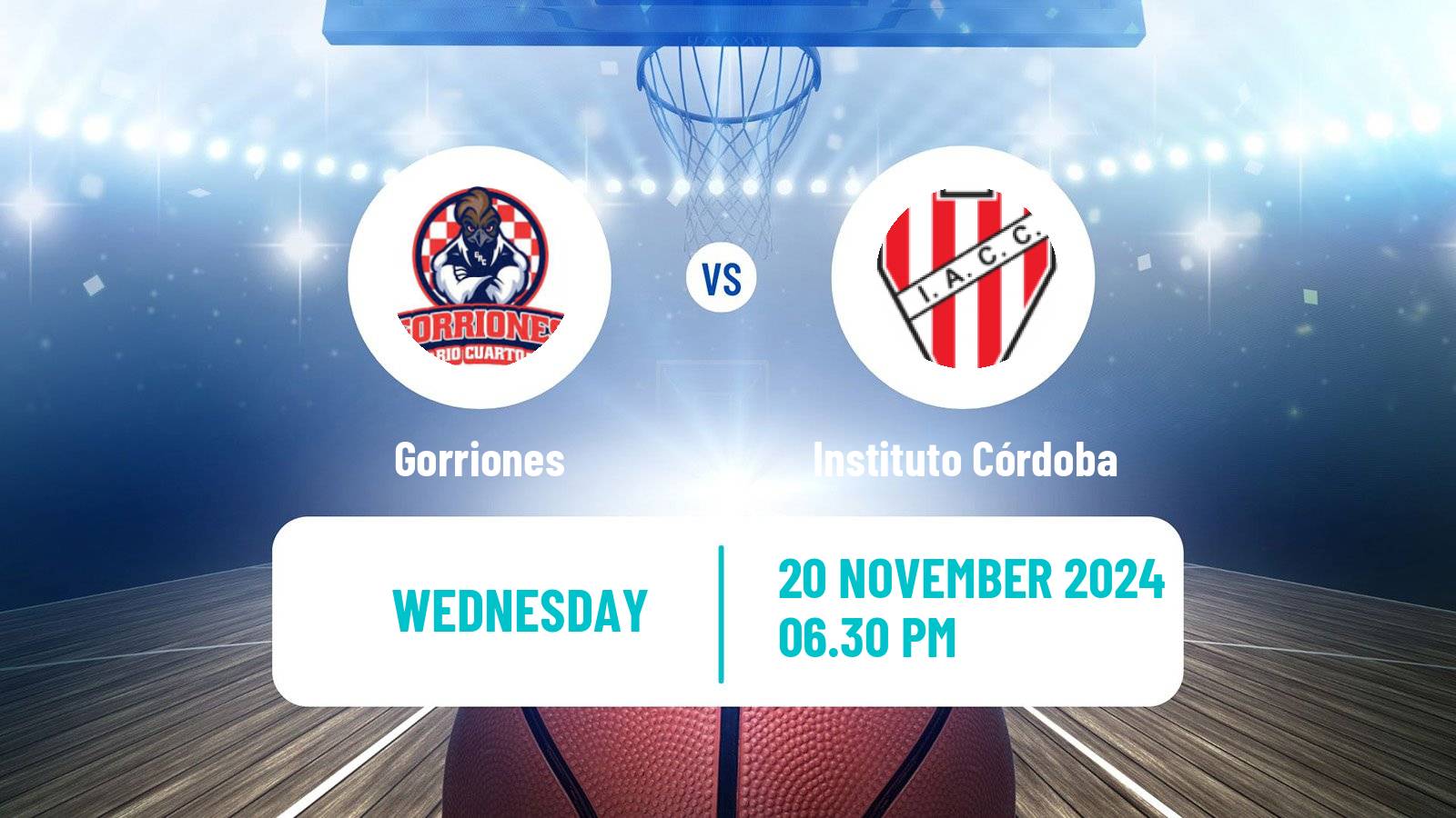 Basketball Argentinian Liga Femenina Basketball Gorriones - Instituto Córdoba