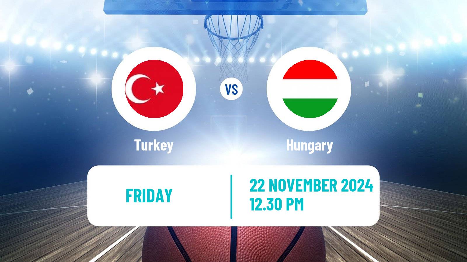 Basketball EuroBasket Turkey - Hungary