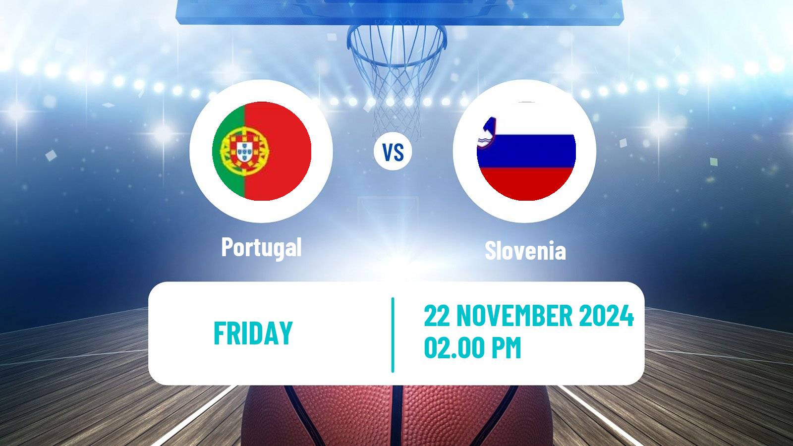 Basketball EuroBasket Portugal - Slovenia