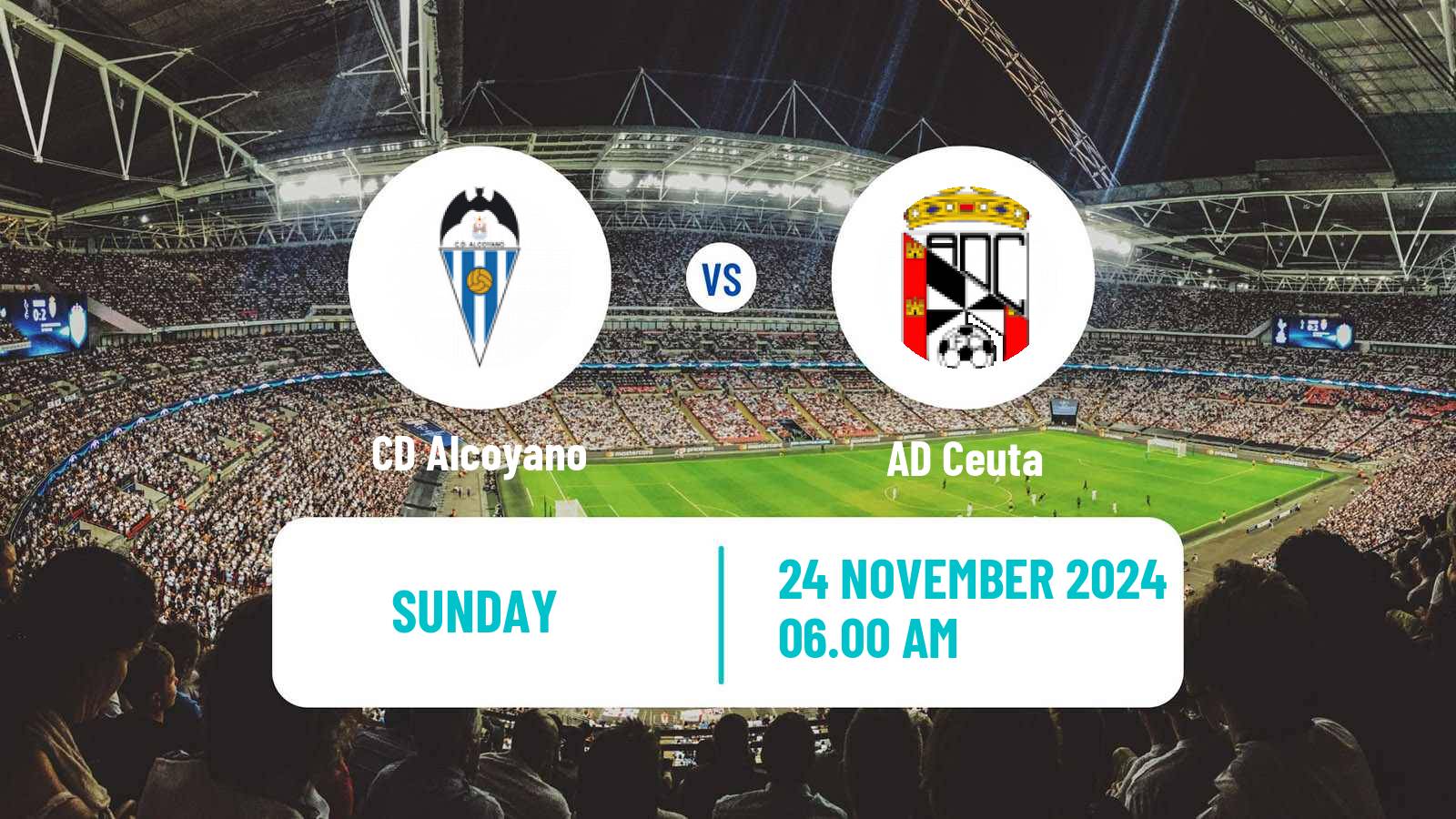 Soccer Spanish Primera RFEF Group 2 Alcoyano - Ceuta