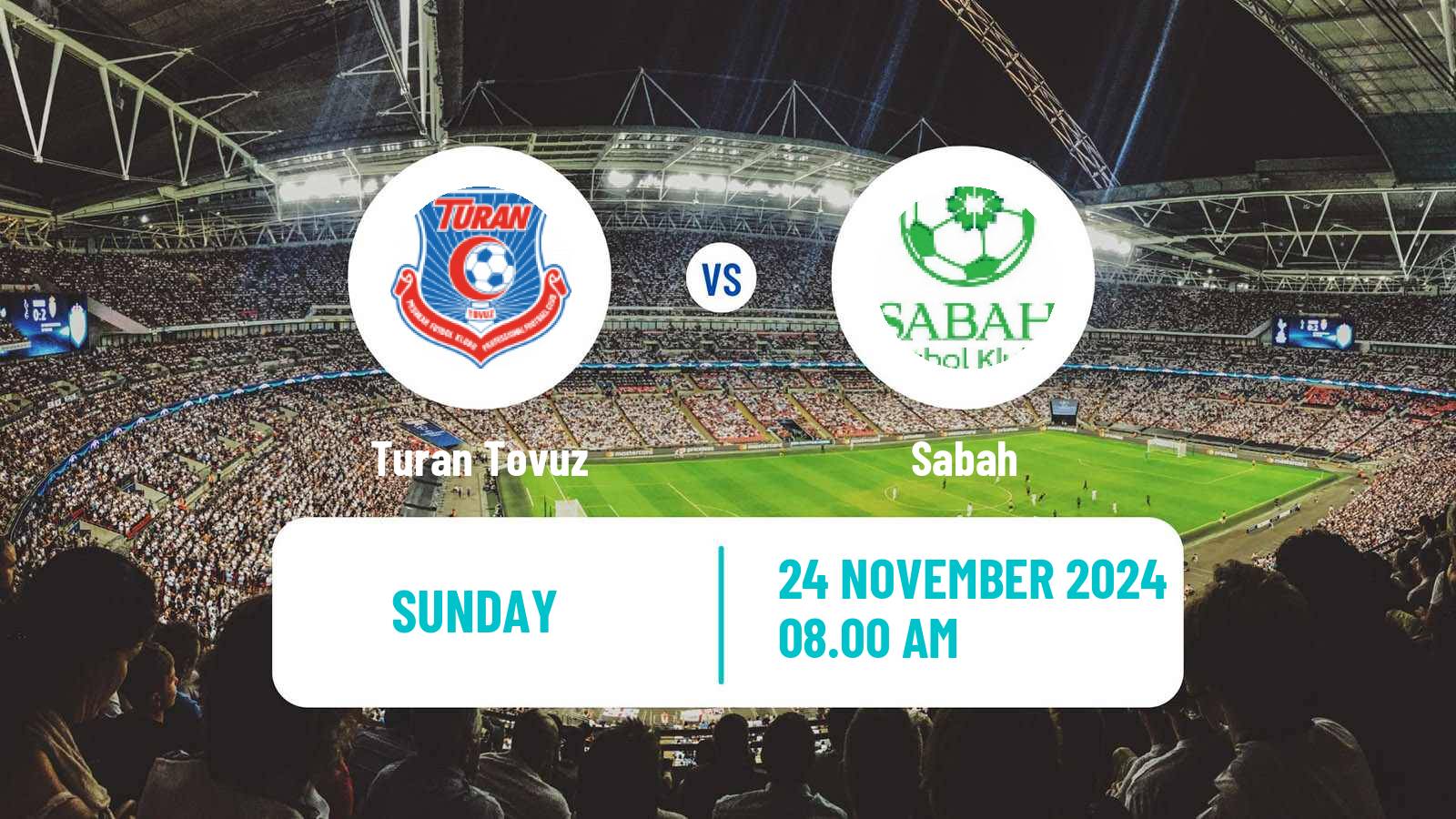 Soccer Azerbaijan Premier League Turan Tovuz - Sabah