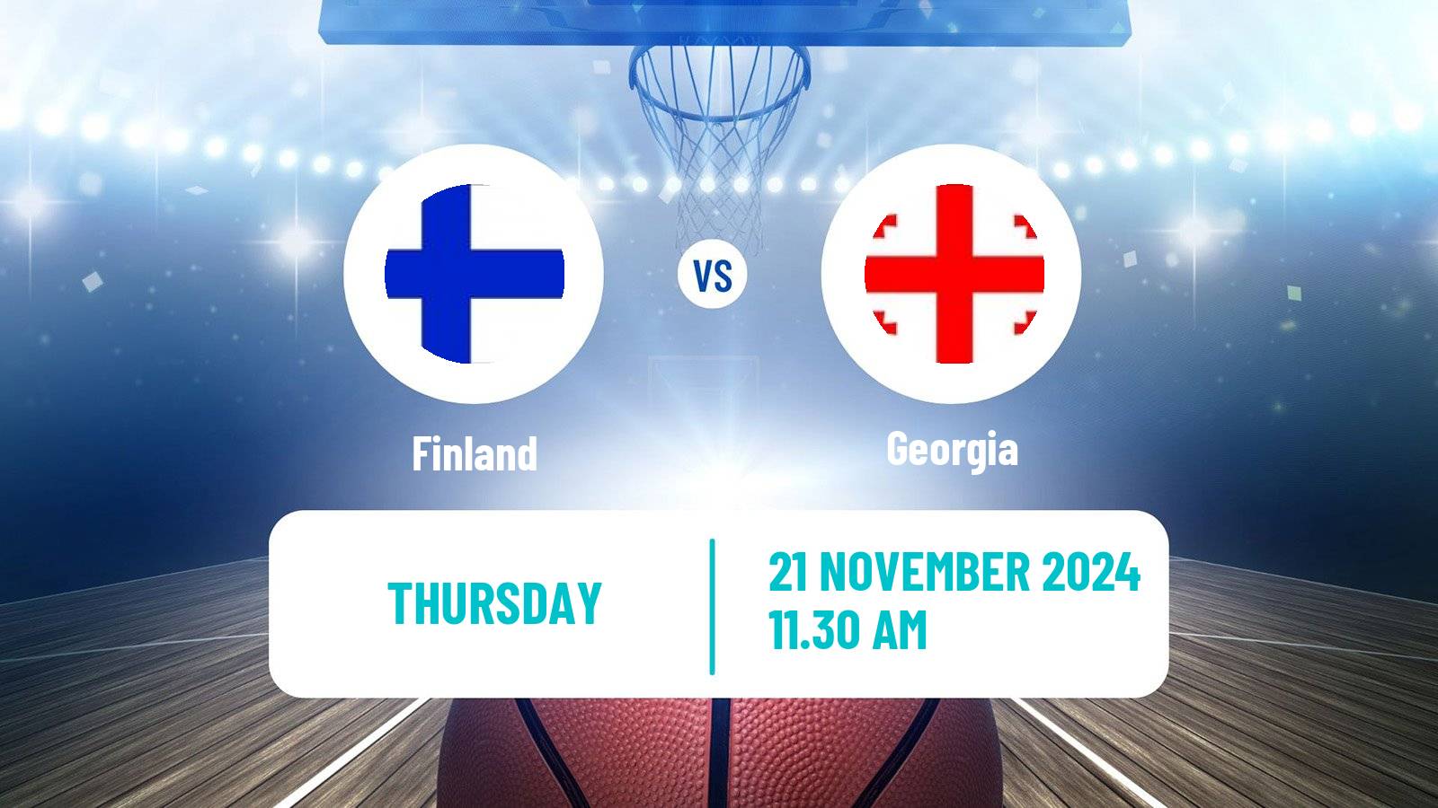 Basketball EuroBasket Finland - Georgia