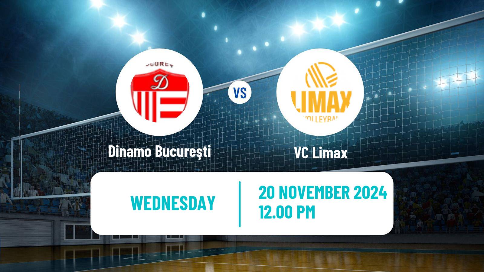 Volleyball CEV Challenge Cup Dinamo Bucureşti - Limax