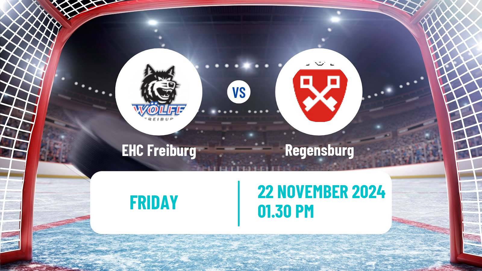 Hockey German DEL2 EHC Freiburg - Regensburg