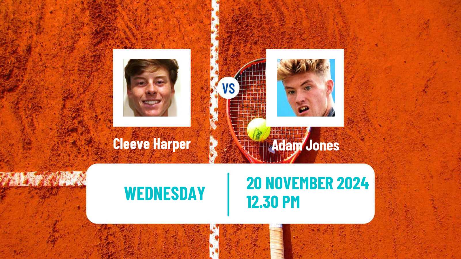 Tennis ITF M25 Austin Tx Men 2024 Cleeve Harper - Adam Jones