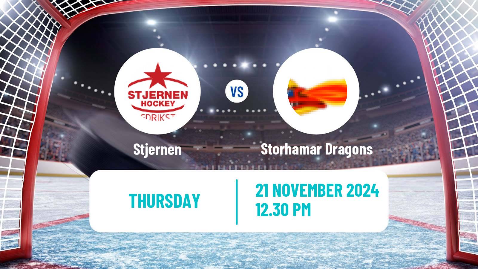 Hockey Norwegian Ligaen Hockey Stjernen - Storhamar Dragons