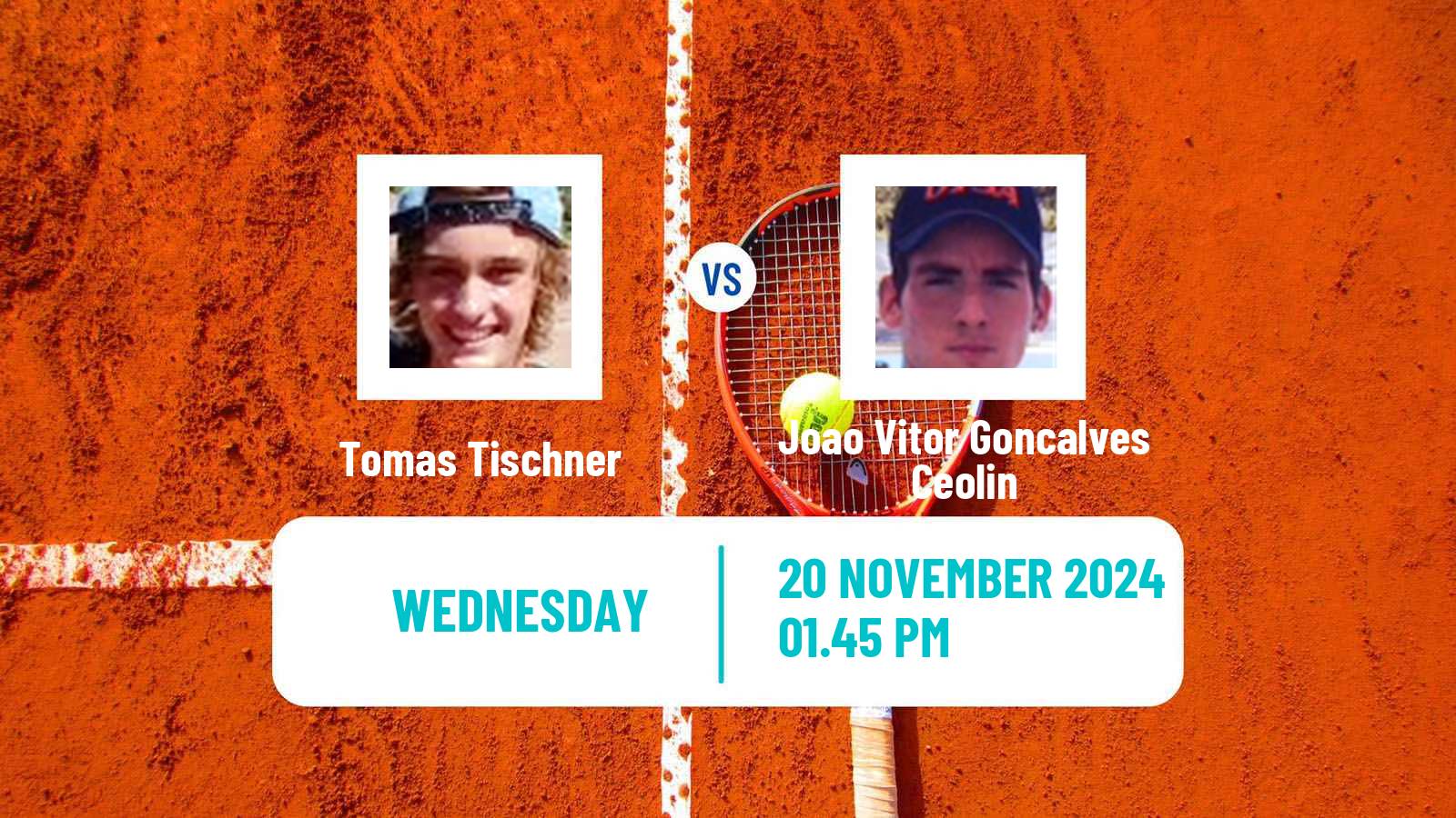 Tennis ITF M25 Austin Tx Men Tomas Tischner - Joao Vitor Goncalves Ceolin