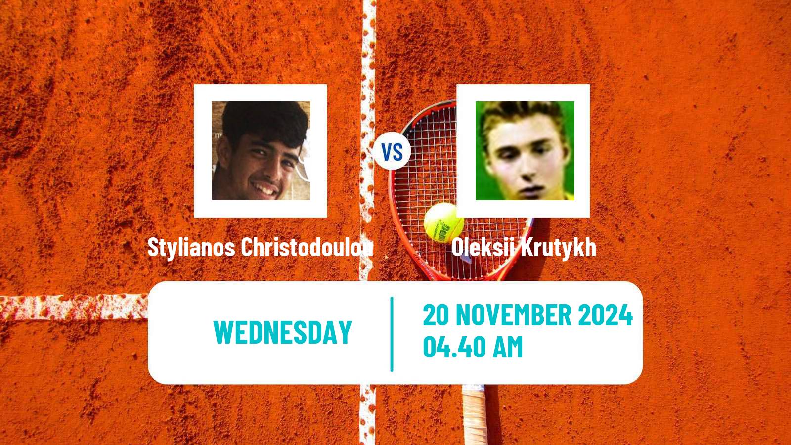 Tennis ITF M15 Heraklion 7 Men Stylianos Christodoulou - Oleksii Krutykh