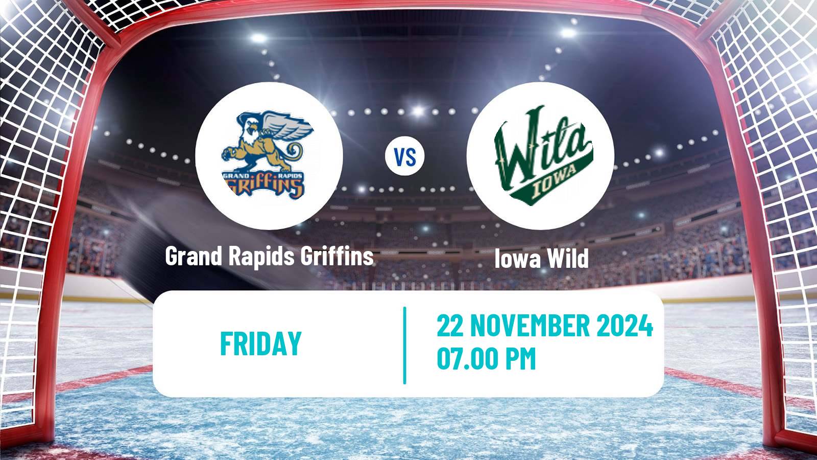 Hockey AHL Grand Rapids Griffins - Iowa Wild