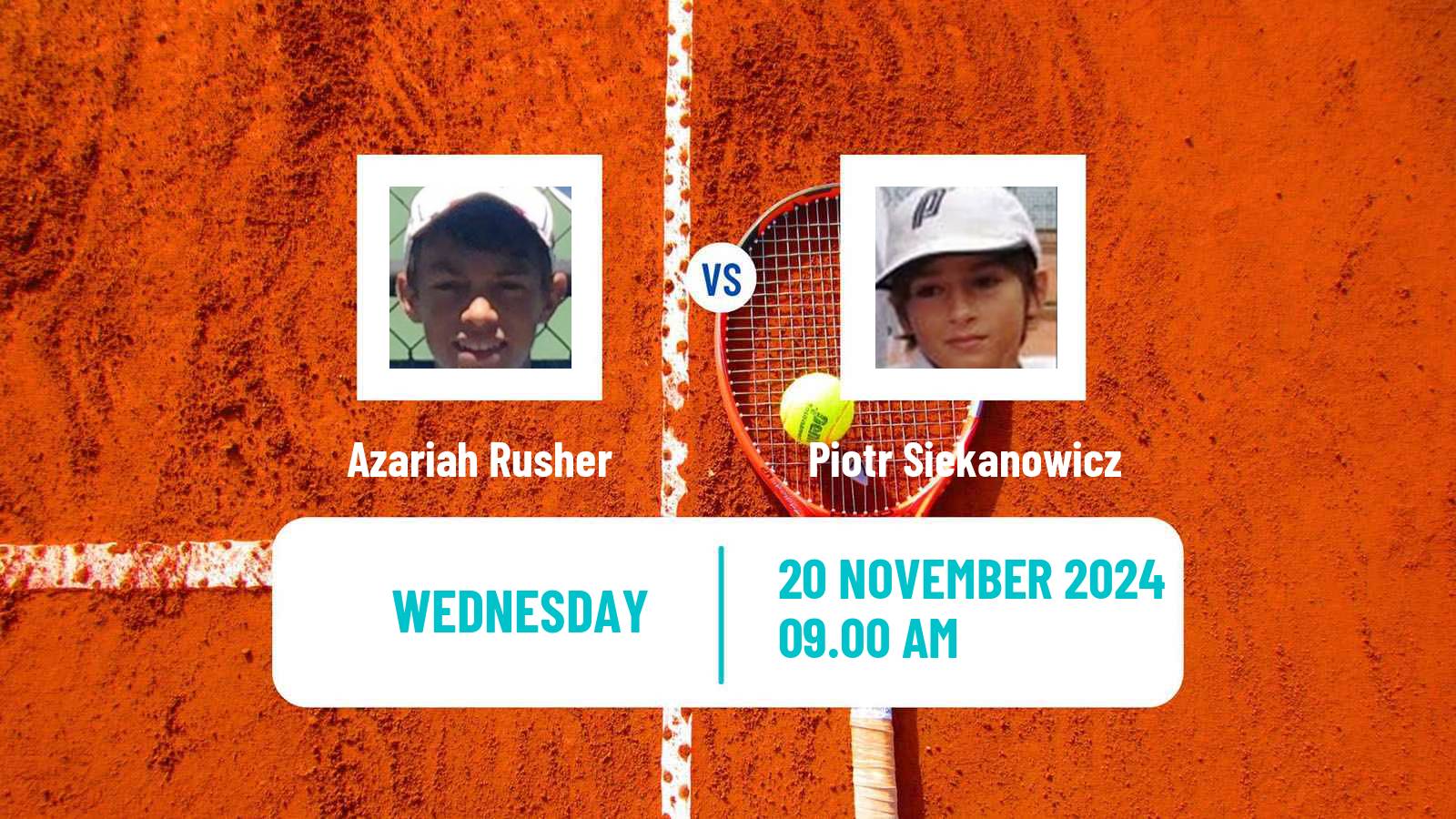 Tennis ITF M15 Tallahassee 2 Men Azariah Rusher - Piotr Siekanowicz