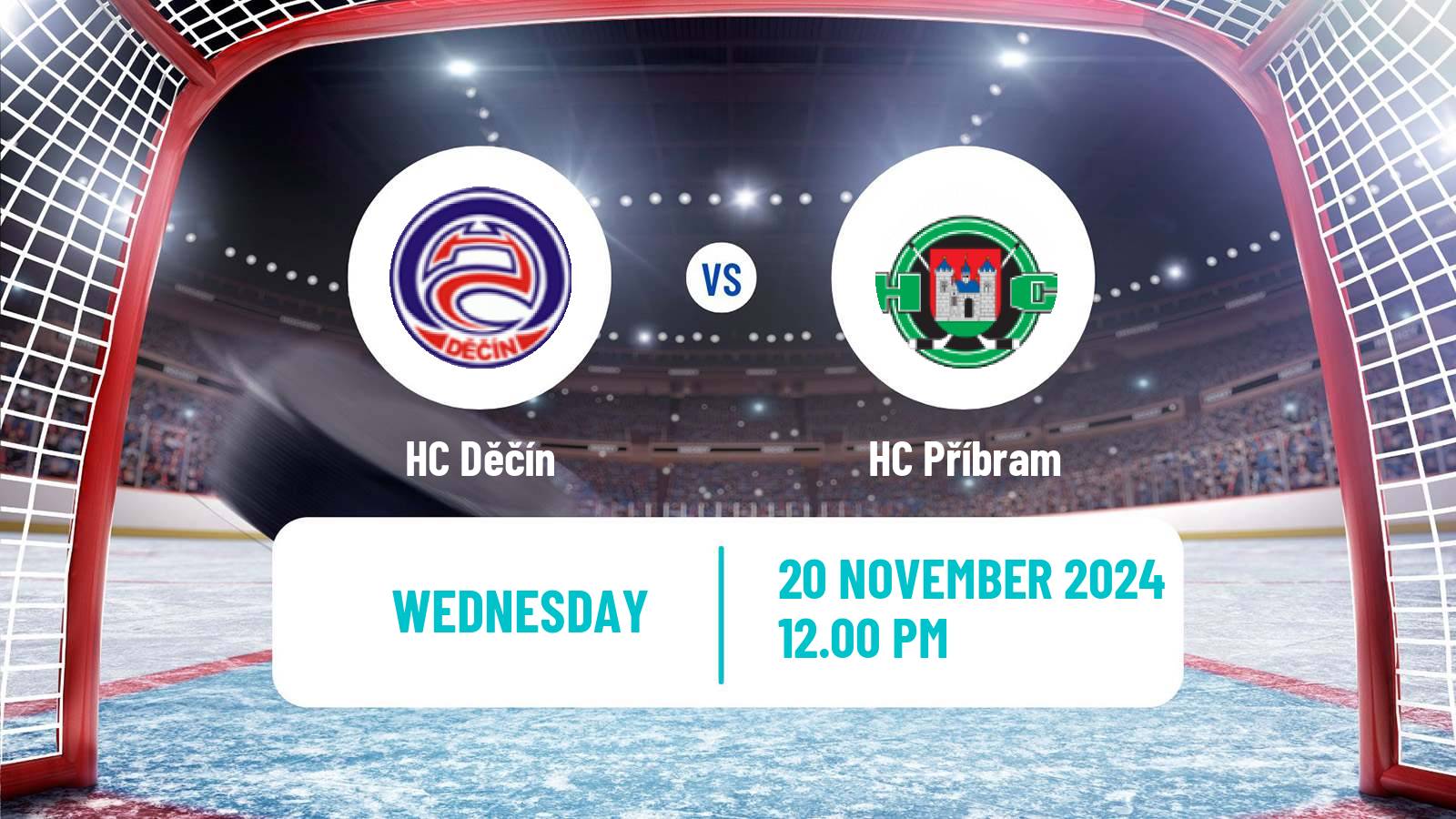 Hockey Czech 2 Liga Hockey West Děčín - Příbram