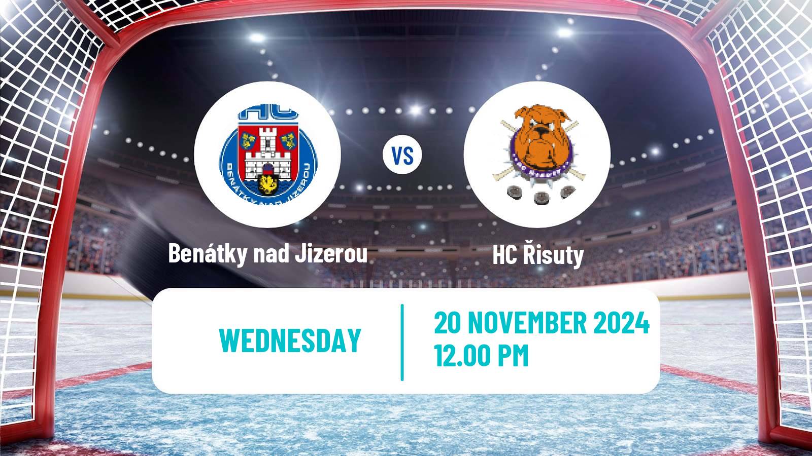 Hockey Czech 2 Liga Hockey West Benátky nad Jizerou - Řisuty