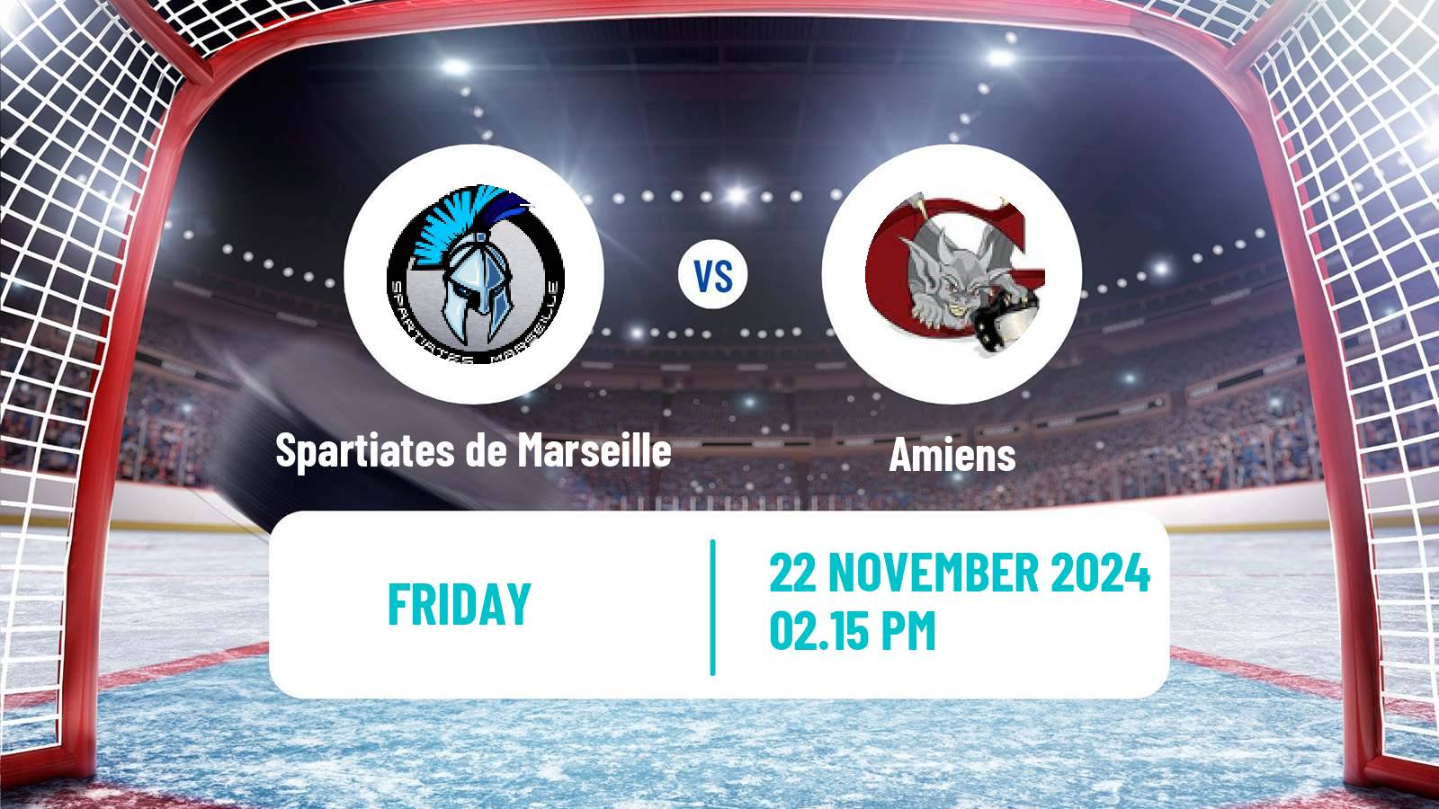 Hockey French Ligue Magnus Spartiates de Marseille - Amiens