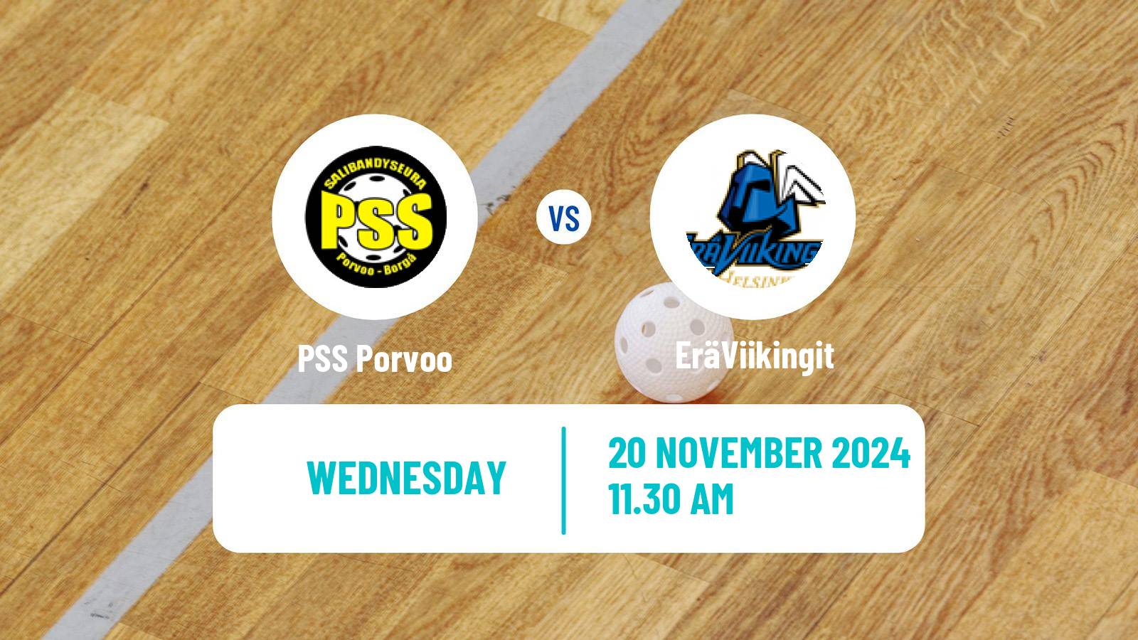 Floorball Finnish F-Liiga Women PSS Porvoo - EräViikingit