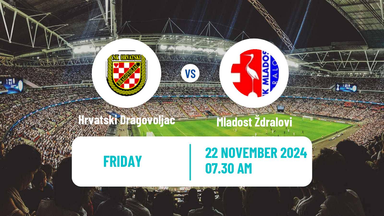 Soccer Croatian Druga NL Hrvatski Dragovoljac - Mladost Ždralovi